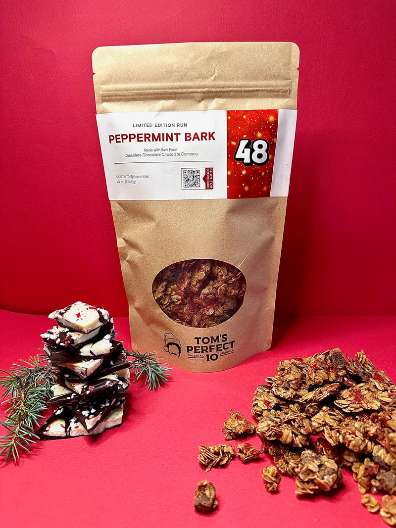 Peppermint Bark Granola