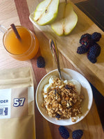 Pear and Blackberry Cider Granola