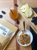 Pear and Blackberry Cider Granola